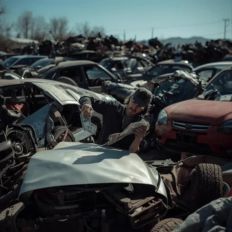 Cash for junk cars service